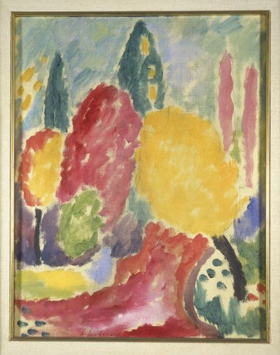 Grote Variatie: Herfst door Alexej von Jawlensky
